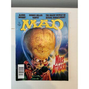 MAD Magazine January 1997 Issue No. 3 Featuring Mars Attacks